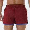 thumbnail image 3 of Plebaso Men's Mesh Running Shorts Workout Breathable Beach Shorts Athletic Training Shorts with Pockets, 3 of 4