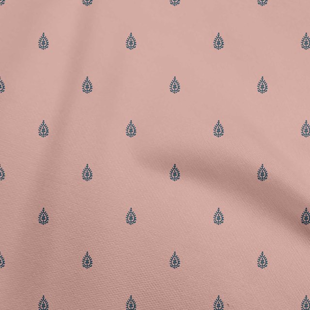 oneOone Silk Tabby Light Pink Fabric Block Sewing Material Print Fabric By The Yard 42 Inch Wide