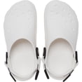 thumbnail image 3 of Crocs Adult Classic Work Clogs Adjustable Slip Resistant Work Shoes, White, W8/M6, 3 of 6