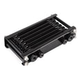 thumbnail image 3 of Engine Oil Cooler Engine Oil Cooler Universal Cooling Radiator Fit For Monkey Car 100-250CC Dirt Bike ATV 4-Wheel Motorcycle Black, 3 of 8