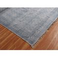 thumbnail image 3 of Casavani Indian Custom Carpet Dining Room Rug,Gray 7x7 feet, 3 of 6