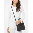 thumbnail image 5 of Michael Kors XS Carry All Jet Set Travel Womens Tote (BLACK SIG/GOLD), 5 of 5