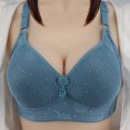 thumbnail image 1 of Saving Clearance 2025！Womens Plus Size Bras,Summer Clearance Bras for Womens,Woman's Printing Thin Style Ventilate Sweat Absorption Large Size Bras Without Steel Rim, 1 of 3