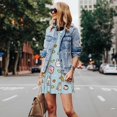 thumbnail image 4 of Vsdgher Robe d'Été à Imprimé Lapin Burger Café pour Femmes, Décontractée, Col en U, Robe de Plage Sans Manches, Débardeur Ample, Robe Soleil avec Poche, 4 of 7