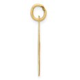 thumbnail image 2 of Diamond2Deal 14K Pendentif Initiale Lettre O en Or Jaune pour Femmes, 2 of 5