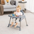 thumbnail image 4 of Babyjoy 4-in-1 Convertible Baby High Chair Feeding with Removable Double Tray& Footrest, 4 of 10