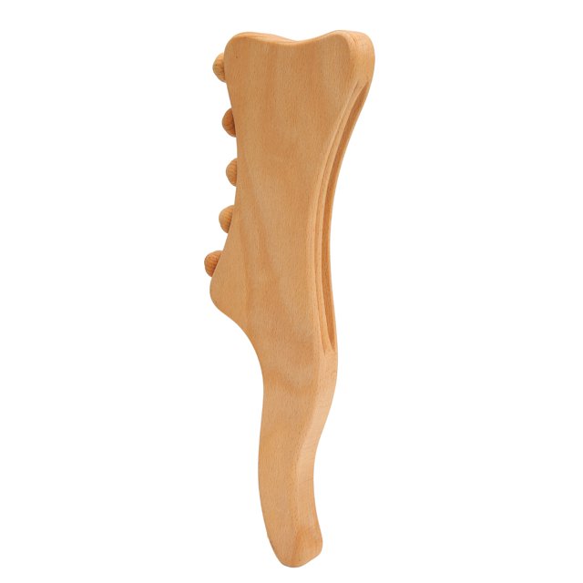 Wood Gua Sha Tool, Imitation Finger Promote Blood Circulation Wood Drainage Massager For Shoulder For Limbs