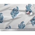 thumbnail image 3 of Soimoi Rayon Fabric Floral & Paisley Block Print Fabric by The Yard 42 Inch Wide, 3 of 3
