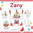 thumbnail image 2 of Dream On Me Zany 2-In-1 Activity Center, 2 of 9