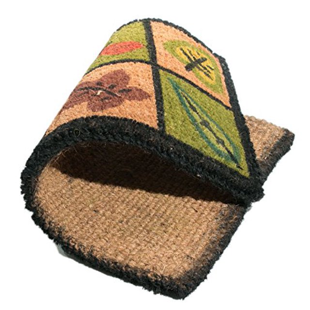 Imports Decor Paillasson en Fibre de Coco Imprimée, Dragonfly, 18 Po X 30 Po