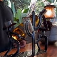thumbnail image 3 of Todaioua Western Cowboy & Cactus Statue Wine Rack - Black Modern Single Wine Bottle Holder Countertop for Bar Kitchen Table Decor, Small Decorative Bottle Holder Rack, 3 of 3