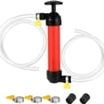 thumbnail image 1 of Qaailabf Portable Manual Syphon Pump for Fluid Transfer - Water Oil Fuel Extractor Pump with 2-in-1 Functionality - Vacuum Pump with Tire Needle for Automotive, Marine, Equipment Maintenance, 1 of 6