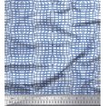 thumbnail image 1 of Soimoi Cotton Voile Fabric Check & Geometric Decor Fabric Printed Yard 56 Inch Wide, 1 of 5