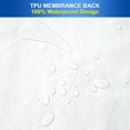 thumbnail image 4 of Unique Bargains Waterproof Smooth Top Mattress  Encasement Pad Cover, 4 of 10