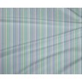 thumbnail image 3 of oneOone Polyester Lycra Fabric Multicolor Stripe Print Sewing Fabric BTY 56 Inch Wide, 3 of 3