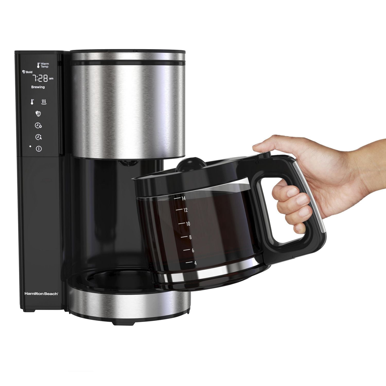 Cafetière à mesure facile de 14 tasses Hamilton Beach (46220)