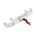 thumbnail image 4 of FashionCha Garde de Voiture RC en Aluminium, Barre Anti-Collision Accessoire de Remplacement avec Attelage de Remorque, Pièce de Remplacement pour Véhicule Télécommandé, Convient pour Simulatio Argent, 4 of 8