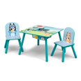 thumbnail image 4 of Delta Children Bluey Ensemble Table et Chaises pour Enfants avec Rangement (2 Chaises Incluses) - Certifié Greenguard Gold - Idéal pour les Arts et l'Artisanat, l'Heure des Collations, l'École à la Maison, les Devoirs et Plus, Bleu, 4 of 5