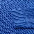 thumbnail image 4 of Lolmot Chandail à Manches Longues Uni pour Femmes, Col Roulé Ample en Tricot, 4 of 7