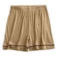 thumbnail image 1 of AherBiu Womens Summer Shorts Loose Fitting Elastic Waisted Comft Soft Shorts Oversized Sleeping Home Shorts, 1 of 6