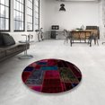 thumbnail image 3 of Ahgly Company Indoor Rectangle Abstract Black Patchwork Area Rugs, 5' x 8', 3 of 6