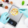 thumbnail image 3 of Spptty Kitchen Scale,5kg/0.1g Multifunction Stainless Steel Digital Kitchen Scale Electronic Food Weight Scale for Cooking Baking,Weight Scale, 3 of 8