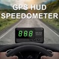 thumbnail image 3 of Suncoda Hud Indicator, Digital Universal Car Hud Gps Speedometer with Fatigue Driving and Over Speed Alarm,Plug and Play,Usb Charge,for Cars,Trucks,Motorcycle, 3 of 9