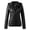 K-2-Black, variant on 2025 UniCasual Solid Vest Heated Vest for Women with Battery included Zipper Pocket Loose Sleeveless Club Wear Jackets for Women Jacket Hooded