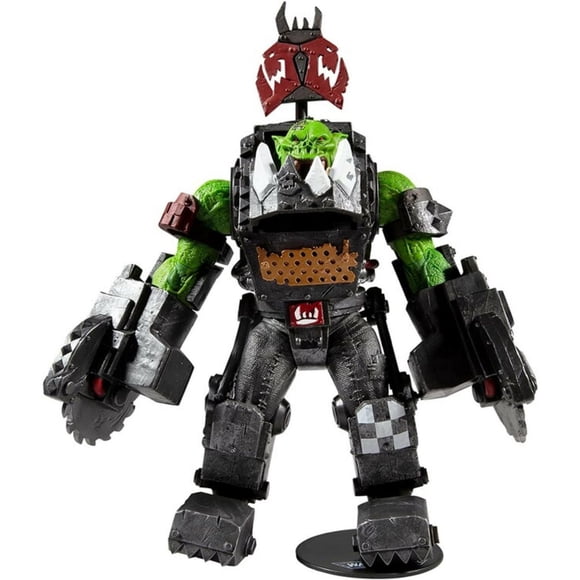 McFarlane Toys Warhammer 40,000 Ork Meganob with Buzzsaw MEGA Action Figurine