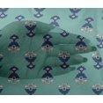 thumbnail image 4 of oneOone Viscose Chiffon Fabric Leaves & Floral Block Printed Craft Fabric BTY 42 Inch Wide, 4 of 5