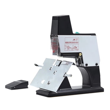 Electric Text Binding Machine, Center Seam Stapler Heavy Duty Fully Automatic Flat Stapler ,Enhanced Work Efficiency