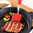 thumbnail image 2 of Lubelski Silicone Cookie Spatula Turner Mini Brownie Spatula Heat-Resistant No Scratch Small Silicone Spatula Non-stick Cookware Flipper Baking Utensils, 2 of 7