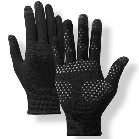 PEZHADA Winter Gloves Men Touchscreen, Outdoor Men Womens Winter Gloves with Lining Touchscreen Warm Stretched Thick Knitted Gloves Wool Gloves Thermal Gloves