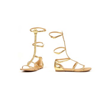 Ellie Shoes Women's 015 Cairo Flat, Gold, 8 M Us