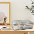 thumbnail image 3 of Storage Boxes with Lids,Transparent Mask Stationery Storage Box Office Supplies Cosmetic Storage Box Desktop Storage Acrylic Organising Box,Storage Box with Lid,Box of Masks, 3 of 6