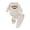 style-10 Brown, variant on Curenmufel Newborn Clothes Baby Boy Newborn Baby Boy Girl Clothes Ribbed Knitted Long Sleeve Romper Long Pants Solid Color Fall Winter Outfits 0 3 6 9 12 18 24 Months 2T 3T (Brown,0-3 Months)