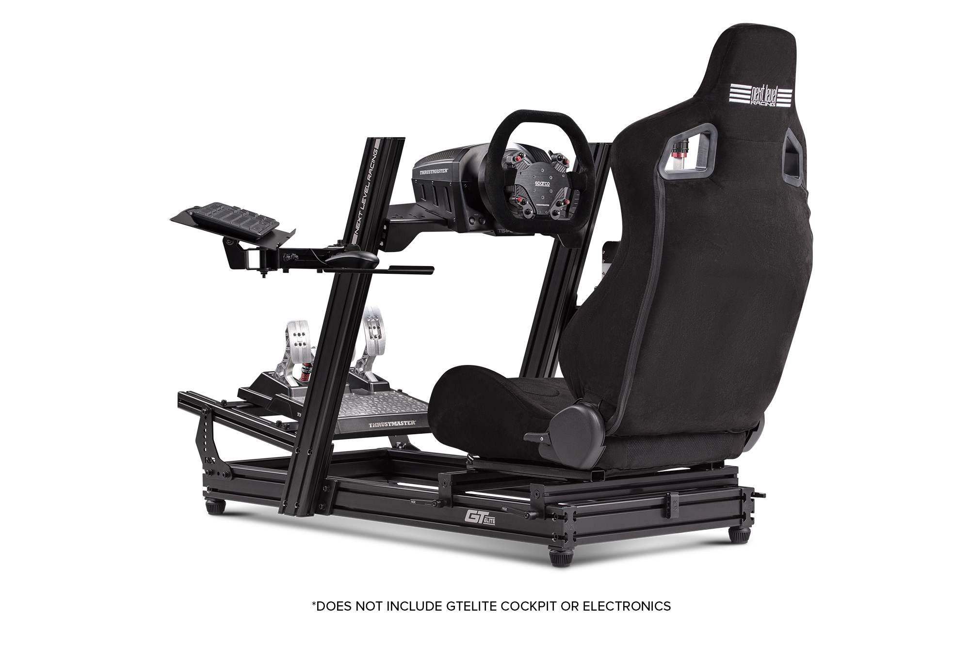 NEXT LEVEL RACING® ELITE KEYBOARD AND MOUSE TRAY-Black Edition [NLR-E019]