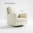 thumbnail image 2 of Storkcraft Calabasas Swivel Glider, 2 of 9