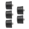 thumbnail image 3 of Hammers Striking Head Tips, Mounting Screw Button Rubber Hammer Head Light Weight 5Pcs Non Slip Knock Resistant  For Small Parts Φ25mm,Φ30mm,Φ35mm,Φ40mm, 3 of 8