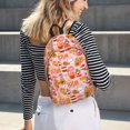 thumbnail image 5 of Easygdp Funny Food for Durable Canvas Laptop Backpack - Adjustable Shoulder Strap, Large Capacity, Fits 15-17in Laptops, for School, Work, Travel-Small, 5 of 5