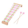 thumbnail image 3 of lionlar Instrument de Percussion Glockenspiel à 15 Notes pour Live Extérieur Rose, 3 of 9