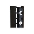 thumbnail image 1 of Hammond RB-VCM Series - Panneau de Gestion des Câbles de Rack avec Couvercle - Noir - 44U, 1 of 1