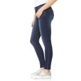thumbnail image 4 of WallFlower Women's Ultra Skinny Mid-Rise Insta Soft Juniors Jeans (Standard and Plus), 4 of 9