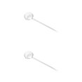 thumbnail image 3 of maskred Cooking Ladle Cooking Sauce Gravy Spoon Sauce Restaurant Punch Egg Soup for Yellow 252x62mm 2Set, 3 of 6