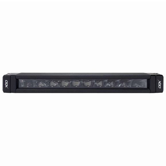 ODX Lighting Light Bar LEDLBFYRE-10 FYREBIRD Series; LED; 10 Inch Length; Cold White LED; Spot Beam; 8500 Lumens; Smoke Lens; Black Housing; Water/Shock/Dust Resistant