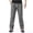 Army Green, variant on Men's Work Pants Loose Fit Straight Leg Casual Outdoor, Elastic Waist with Zippered Closure, Multiple Pockets Lightweight for Daily Wear