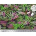 thumbnail image 3 of Soimoi Rayon Fabric Triangle,Star & Brush Stroke Abstract Printed Fabric 1 Yard 56 Inch Wide, 3 of 4