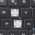 thumbnail image 5 of Replacement English Key Cap For MSI GF66 MS-1582 GF76 GL76 GL66 MS-17L1 MS-17H3 Keyboard Keys Keycaps 5 Rubber pad, 5 of 5