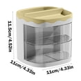 thumbnail image 3 of EGNMCR Closet Organizers and Storage, Kitchen Organization Small Item Office Supplies Drawer Storage Box Desktop Storage Miscellaneous Classification Storage Box storage boxes, 3 of 6