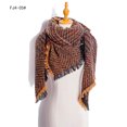 thumbnail image 1 of Jusqu'à 65 % de Rabais Mode Hiver Femmes Foulard Colorée Décontractée Foulard à Franges Châle Foulard à la Mode en Liquidation, 1 of 5